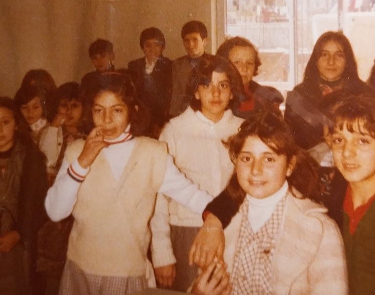 Παλιά φωτογραφία από κοινωνικές δράσεις των φροντιστηρίων Κίννικ